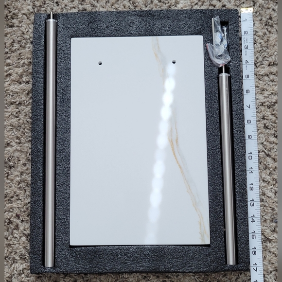 EADOT DOUBLE-L STANDING TOWEL RACK - Picture 6 of 9